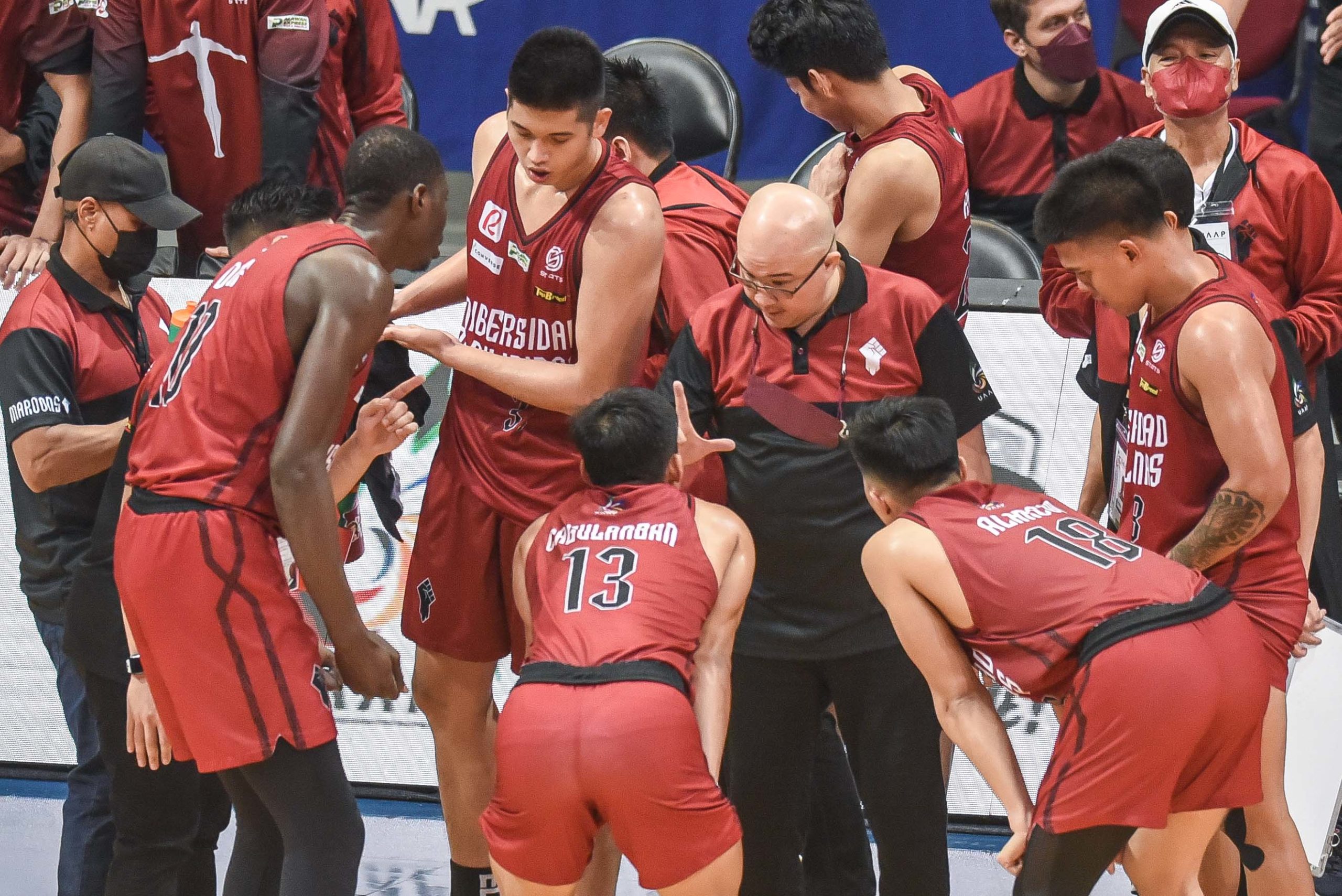 FILE – UP Fighting Maroons. 