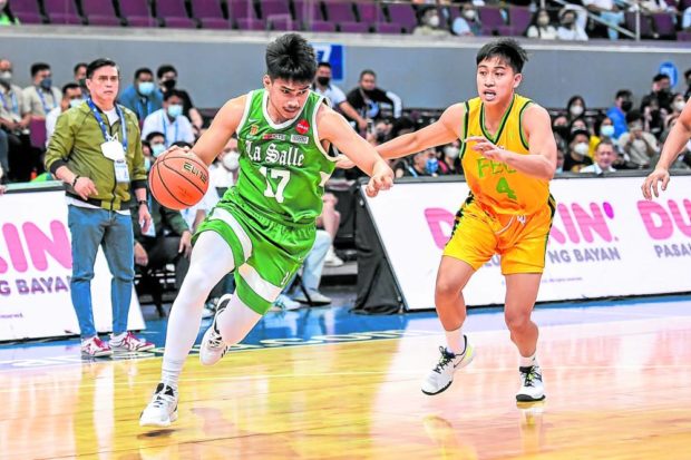 Kevin Quiambao (left) and the Archers are looking to stay prepared after beating the Tamaraws recently. —UAAP MEDIA