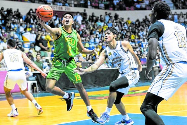 LJ Gonzales came through in the stretch for FEU. —UAAP MEDIA