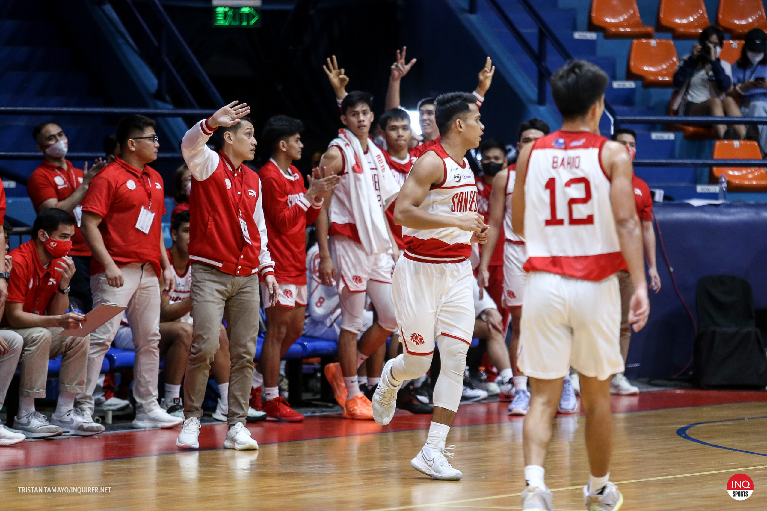 RED SAN BEDA LIONS. 
