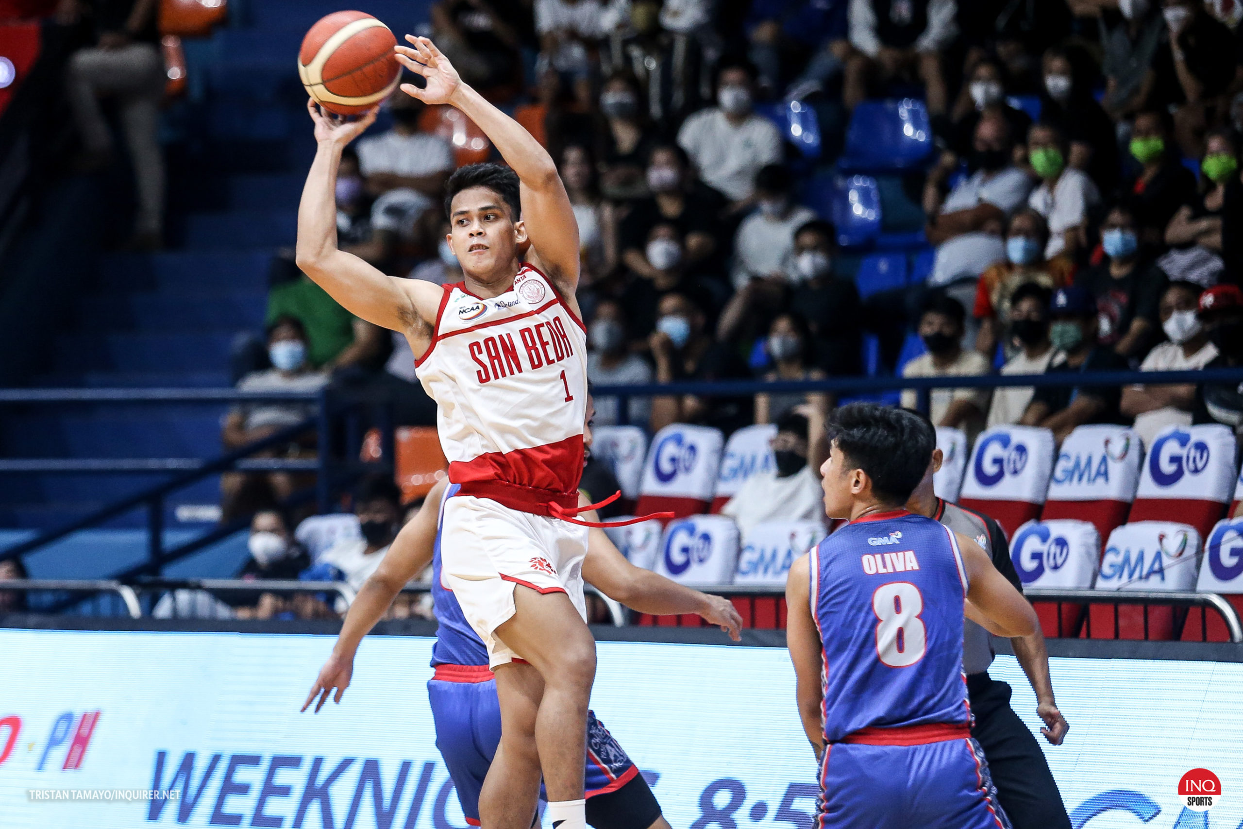 NCAA San Beda thrashes Arellano in bounce back win Inquirer Sports
