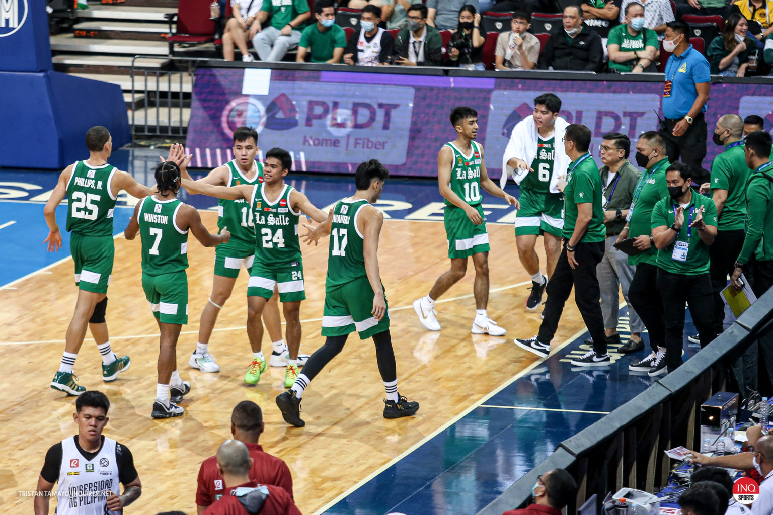 UAAP: La Salle Clobbers UST To Pick Up First Win | Inquirer Sports