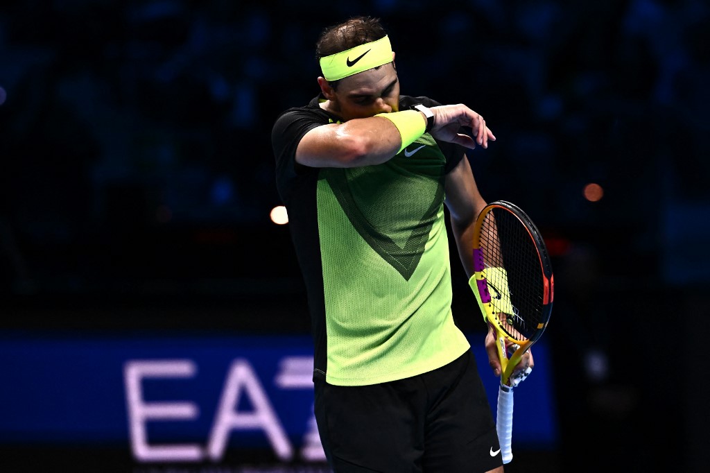 Rafa Nadal gagal bersaing dengan Taylor Fritz di pembuka ATP Finals