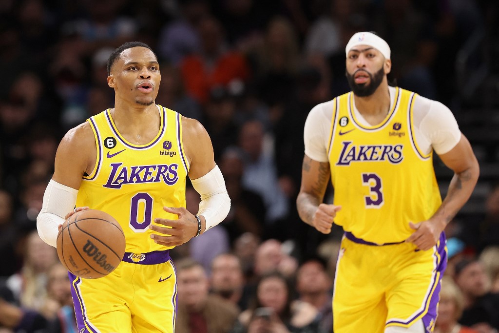 Lakers Russell Westbrook Anthony Davis NBA