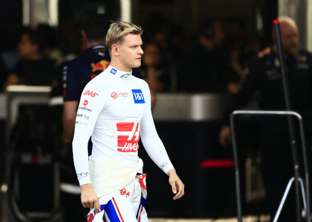 FILE PHOTO: Formula One F1 - Mexico City Grand Prix - Autodromo Hermanos Rodriguez, Mexico City, Mexico - October 29, 2022 Haas' Mick Schumacher after qualifying 