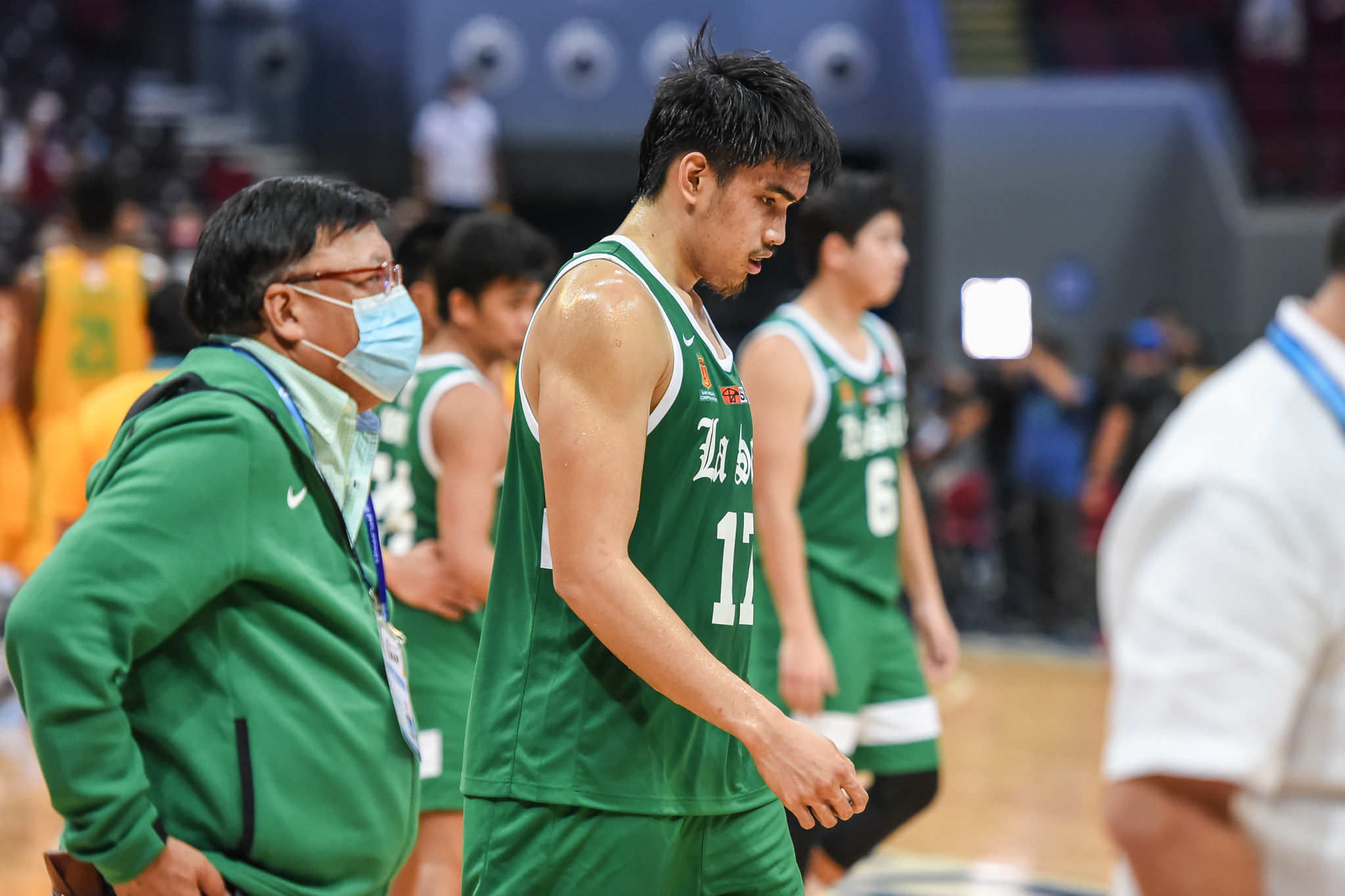 With five players out, Kevin Quimbao leads La Salle in losing effort. –UAAP PHOTO