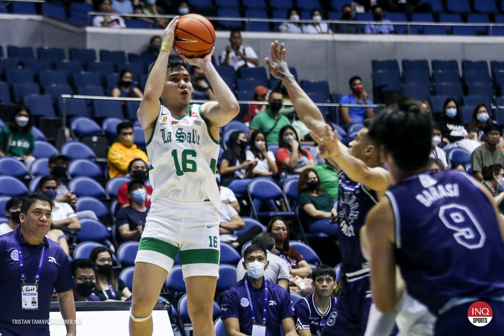 UAAP: 'Shot From Heaven': CJ Austria's Winner Shoots La Salle Past ...