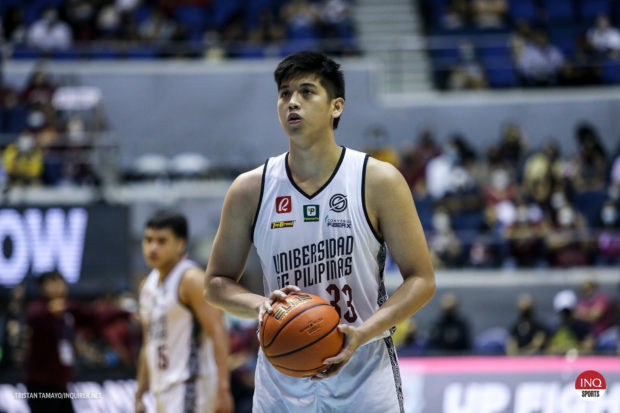 UP Fighting Maroons' stalwart Carl Tamayo decides to play in Japan. –Photo by Tristan Tamayo/INQUIRER.net