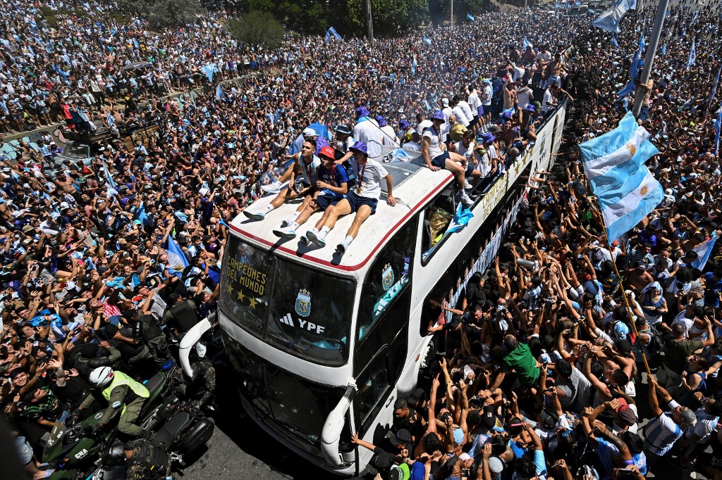 Argentina marches to the World Cup