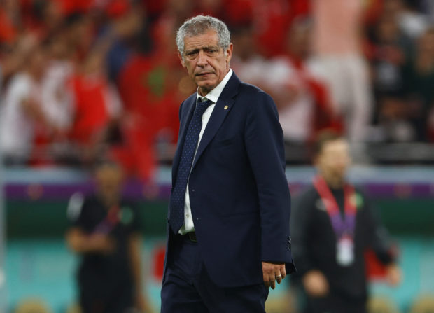 FILE PHOTO: Soccer Football - FIFA World Cup Qatar 2022 - Quarter Final - Morocco v Portugal - Al Thumama Stadium, Doha, Qatar - December 10, 2022 Portugal coach Fernando Santos after the match as Portugal are eliminated from the World Cup 