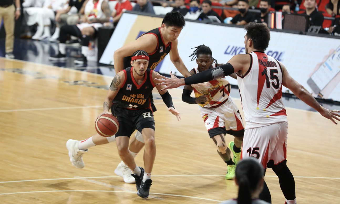 Bay Area Dragons' Kobey Lam leads his team to victory again.  –PBA IMAGES