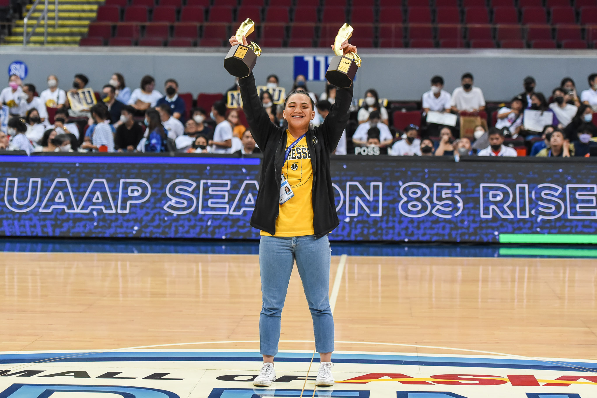 UST Growling Tigresses' MVP Eka Soriano. –UAAP PHOTO