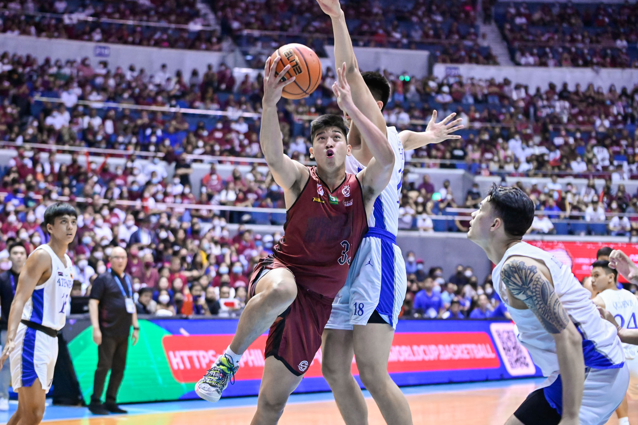 UP Fighting Maroons' star Carl Tamayo in Game 2 of the UAAP Season 85. –UAAP PHOTO