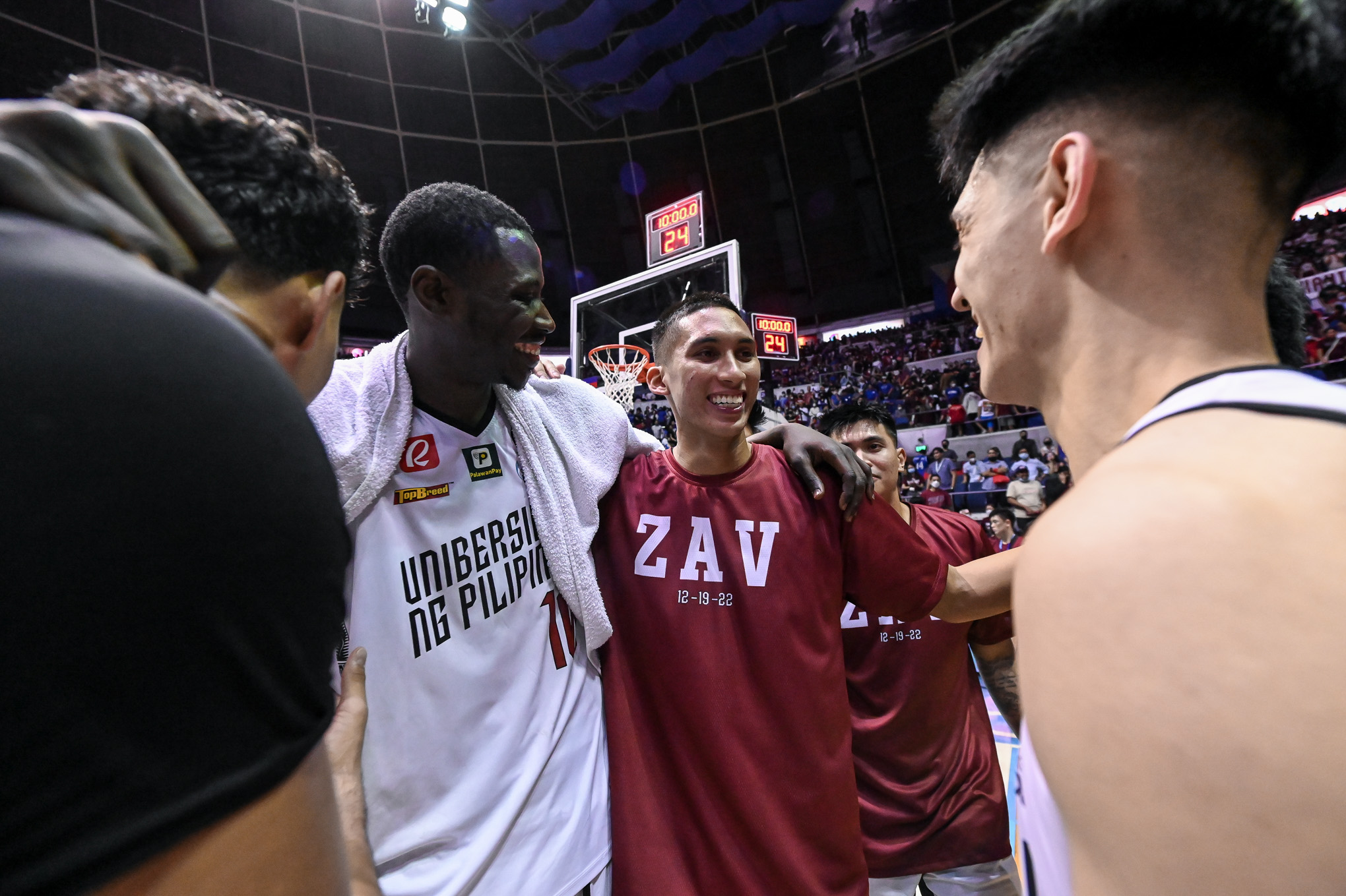 Zavier Lucero Malick Diouf James Spencer UP Fighting Maroons UAAP