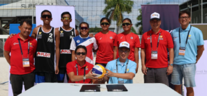 Philippine beach volleyball teams set up training camp in Batangas