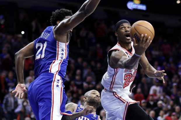 NBA: Jimmy Butler Helps Heat Pull Out Tight Win Over 76ers | Inquirer ...