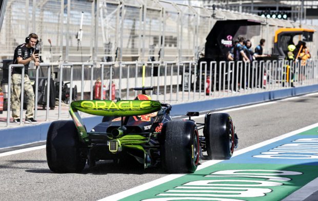 Fórmula uno F1 - Pruebas de pretemporada - Circuito Internacional de Bahrein, Sakhir, Bahrein - 23 de febrero de 2023 Max Verstappen de Red Bull durante las pruebas 