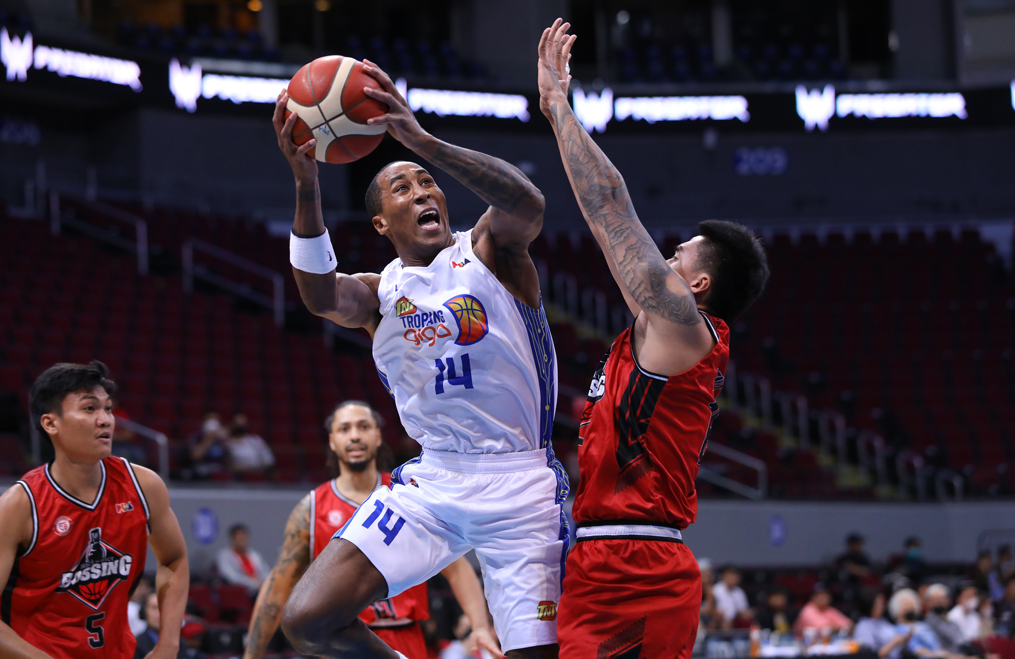New TNT import Rondae Hollis-Jefferson in the PBA Governors' Cup. –PBA IMAGES