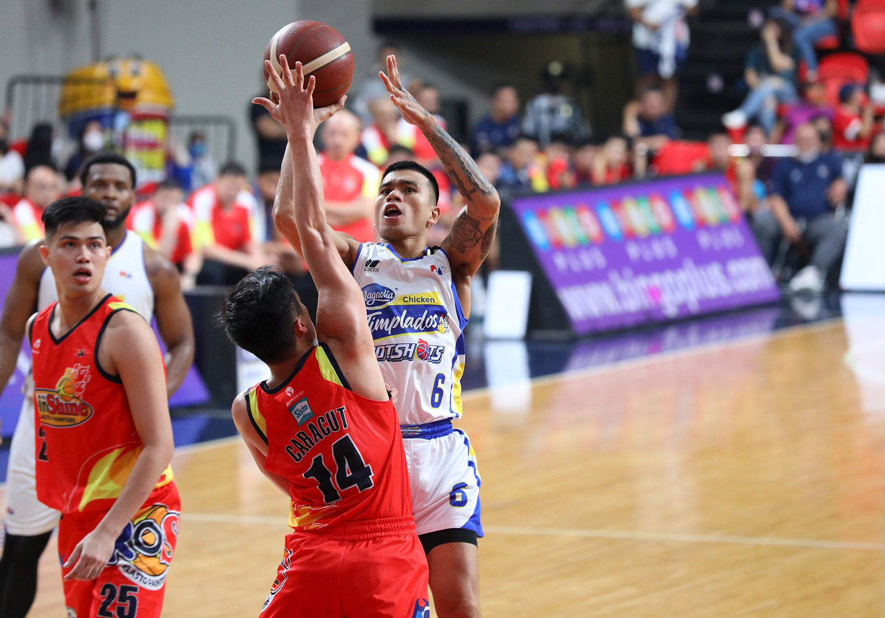 Magnolia guard Jio Jalalon in the PBA Governors' Cup. –PBA IMAGES