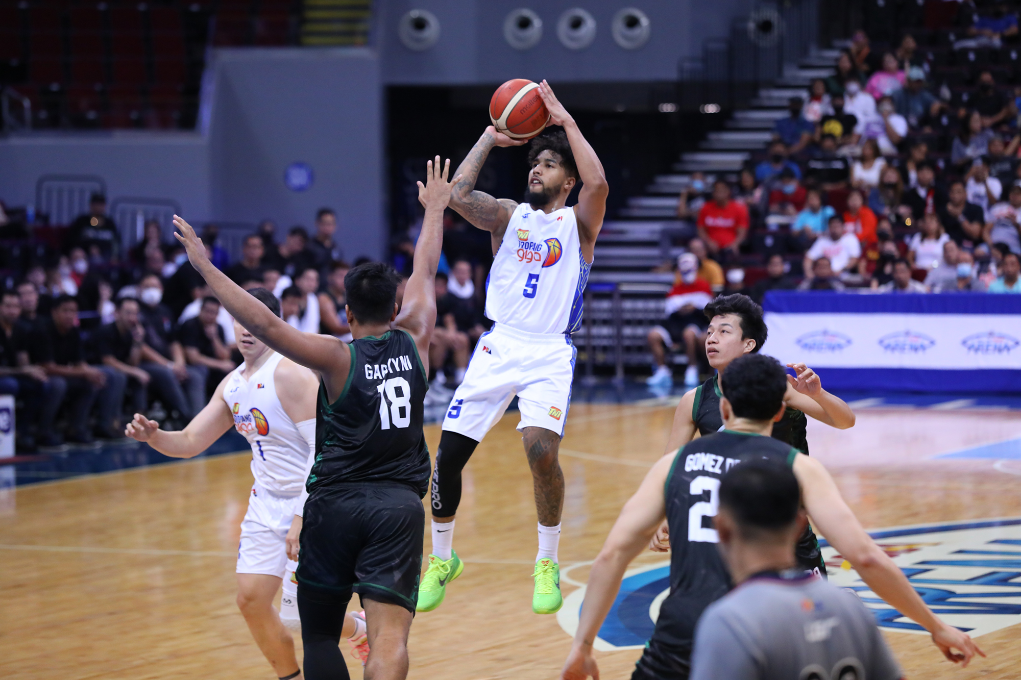 TNT guard Mikey Williams in the PBA Governors' Cup. –PBA IMAGES