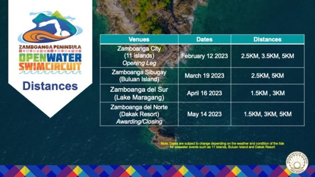 Open Water Swim Circuit Zamboanga Peninsula