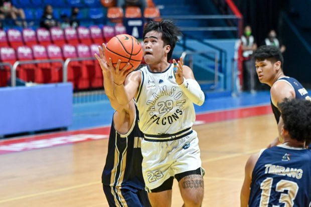 Adamson's Peter Rosillo in a UAAP boys basketball game. –UAAP PHOTO