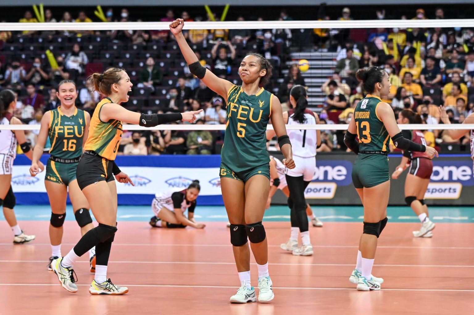 UAAP: Christine Ubaldo leads FEU to winning start in women's volleyball ...