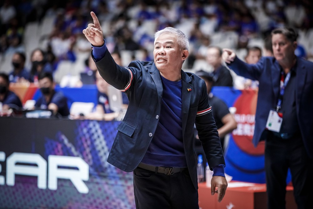 Gilas Pilipinas coach Chot Reyes. –FIBA PHOTO