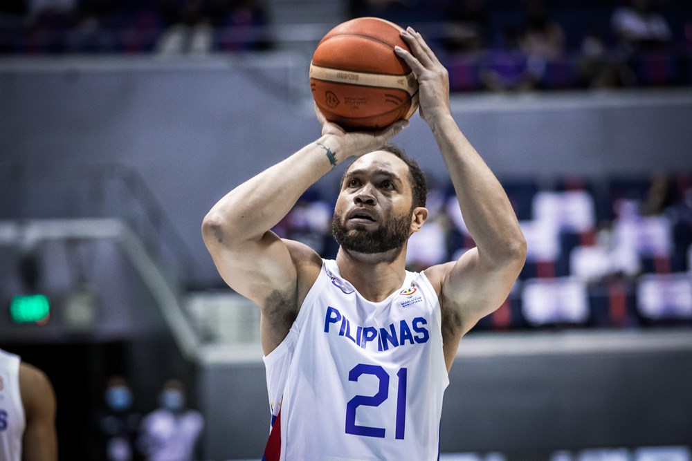 Kelly Williams during the 2023 Fiba World Cup Asian Qualifiers first round. –FIBA BASKETBALL