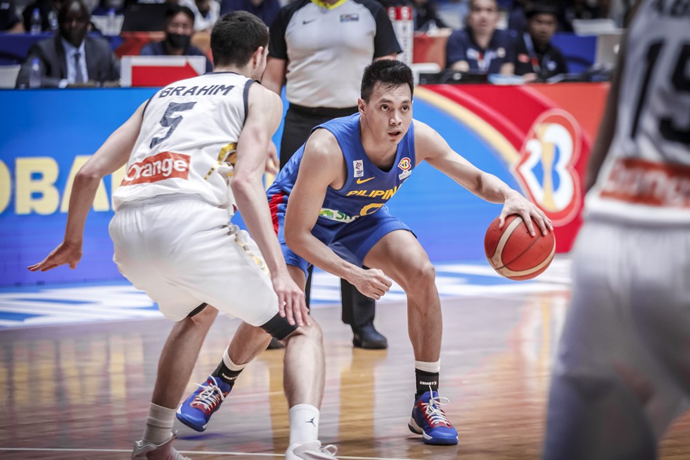 Gilas Pilipinas' Scottie Thompson  in a Fiba World Cup Asian Qualifiers game at Philippine Arena. –FIBA PHOTO