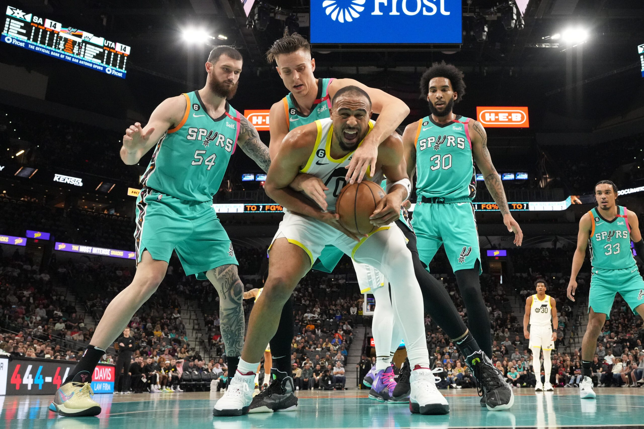 NBA: Talen Horton-Tucker's 41 Points Propel Jazz Past Spurs | Inquirer ...