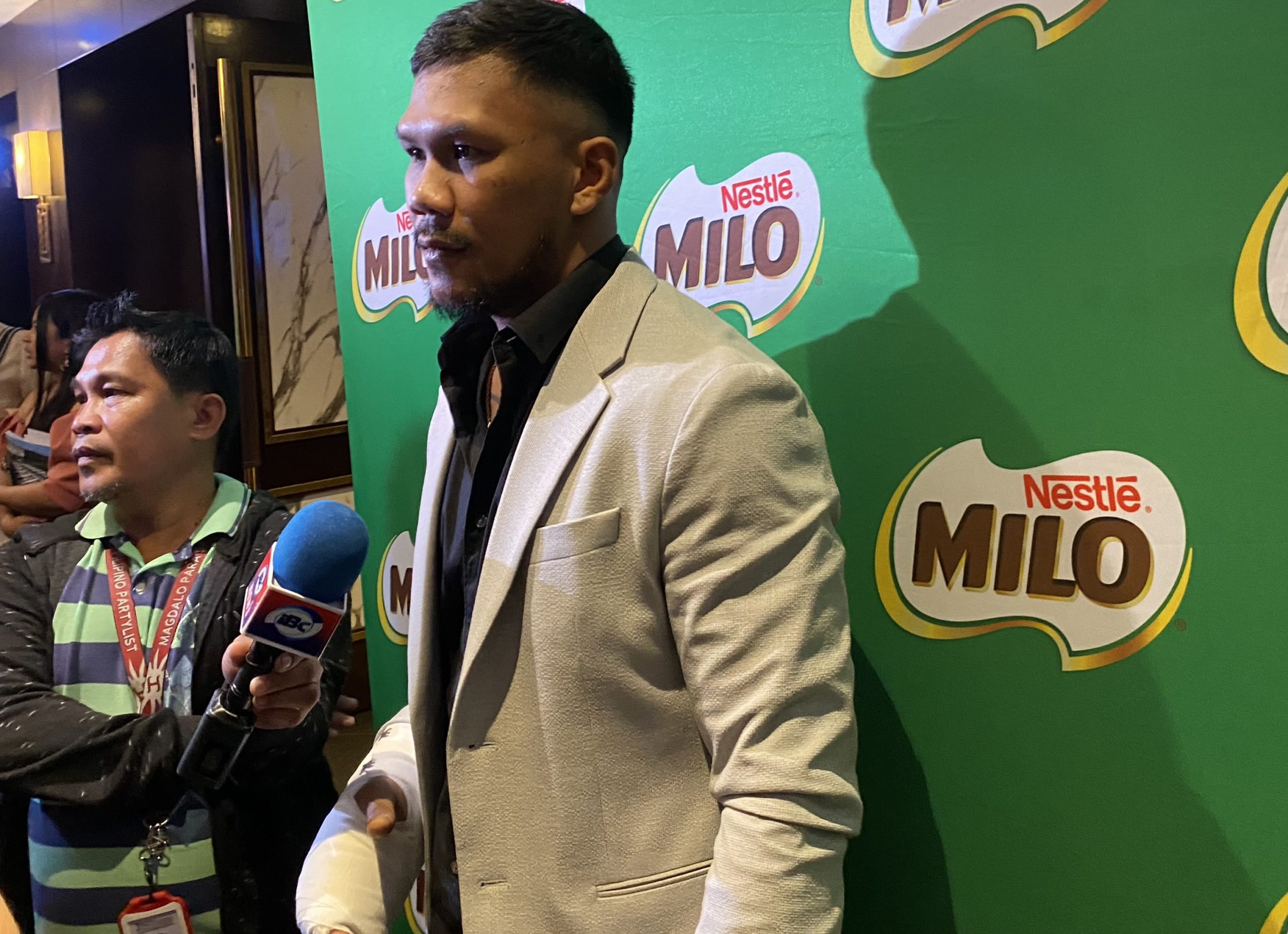 Eumir Marcial during the 2023 SMC-PSA Awards Night at Diamond Hotel in Manila. –INQUIRER