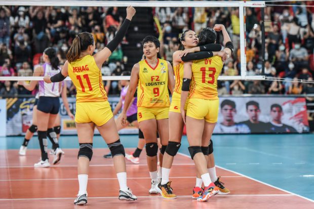 F2 Logistics Cargo Movers in the PVL All-Filipino Cup. –PVL PHOTO