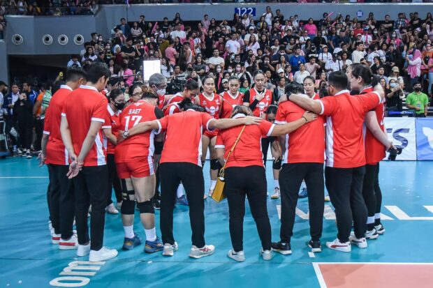 Petro Gazz Angels settle for another runner up finish in the All-Filipino Conference. –PVL PHOTO