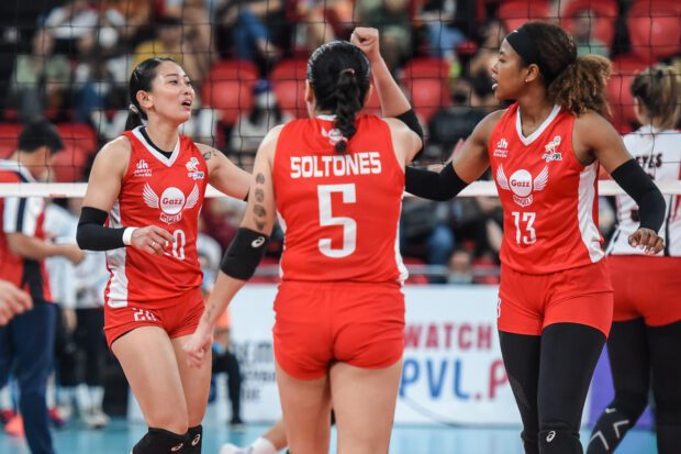 Jonah Sabete leads Petro Gazz Angels in the PVL semifinals. –PVL PHOTO