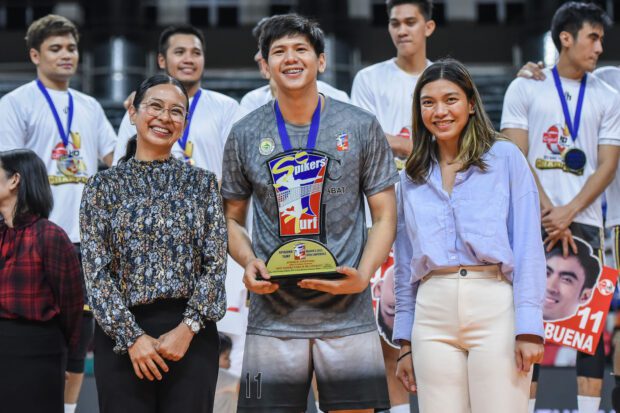 Cotabato's Jau Umandal is the Spikers' Turf MVP. –Spikers' Turf Photo