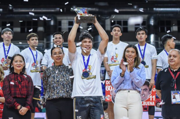 Marck Espejo is the 2023 Spikers' Turf Open Conference Finals MVP for Cignal HD Spikers. –PVL PHOTO