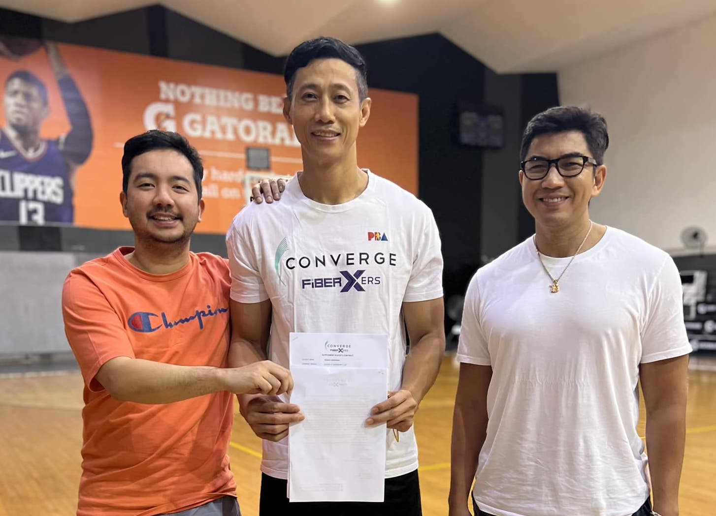 PBA great Danny Ildefonso will suit up for the Converge FiberXers in the PBA. –ALDIN AYO FACEBOOK