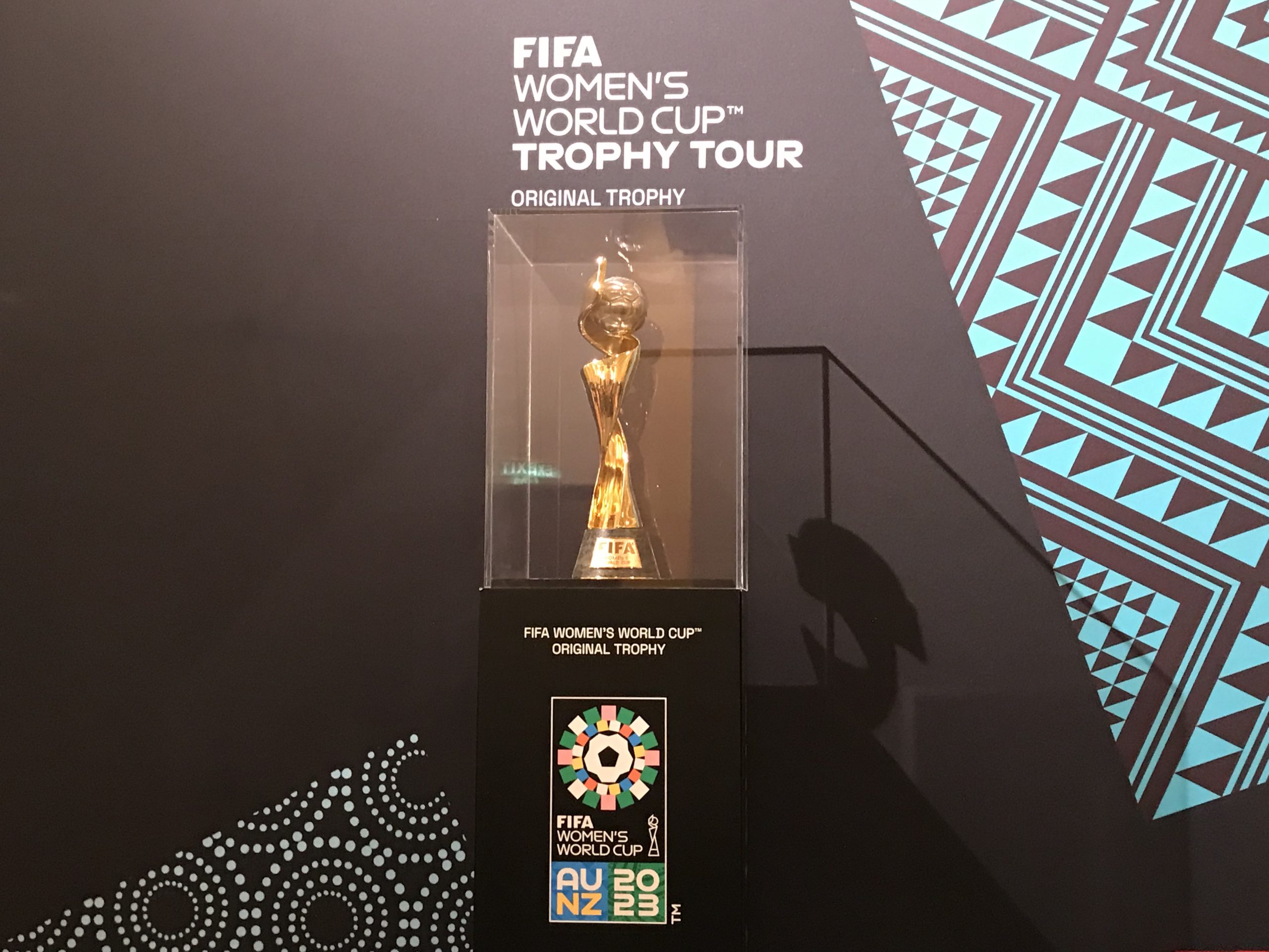 The Fifa Women’s World Cup trophy