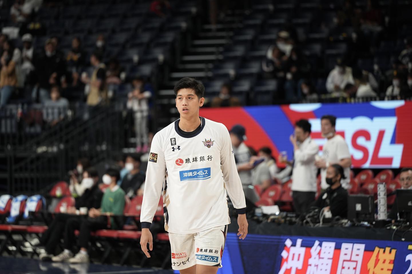 Ryukyu Golden Kings newest rookie Carl Tamayo.  – EASY PHOTOGRAPHY