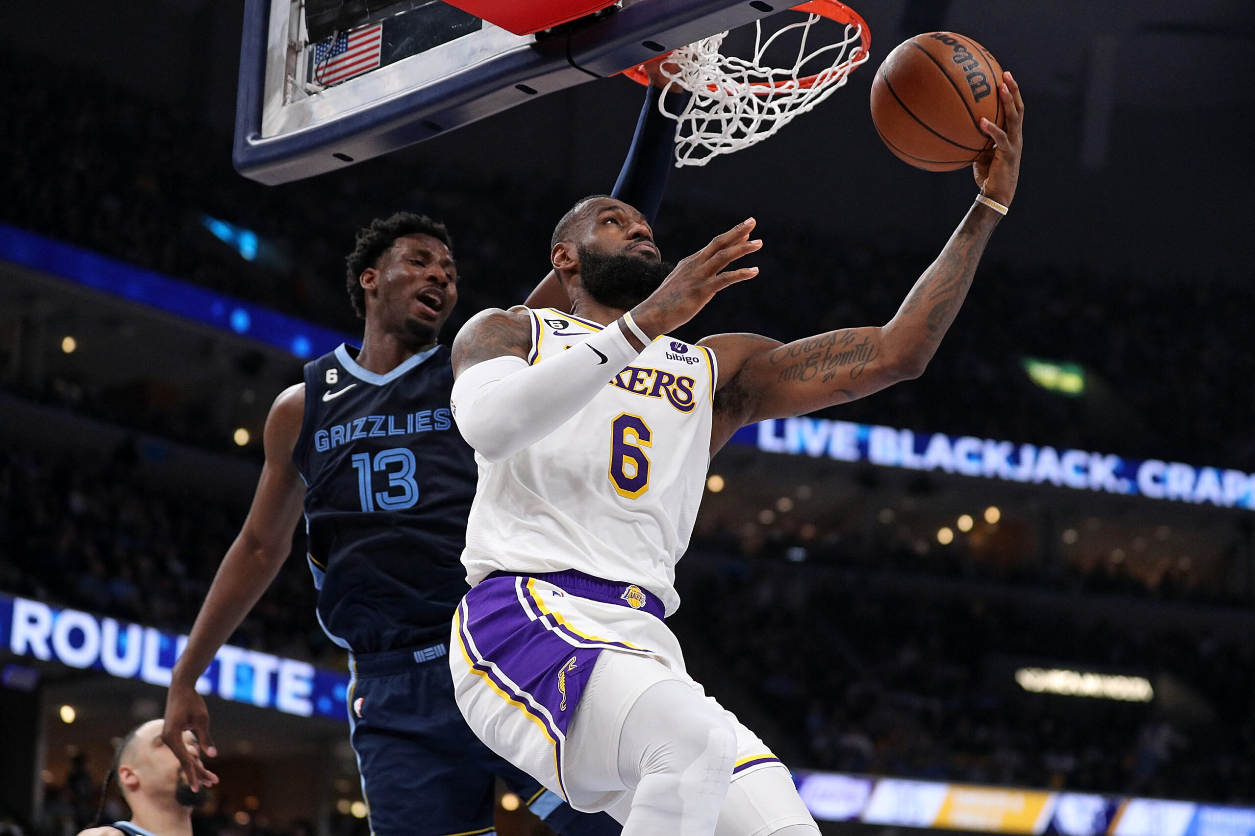 NBA Playoffs: Memphis Grizzlies' Ja Morant and Desmond Bane stave off  elimination by beating Los Angeles Lakers, NBA News