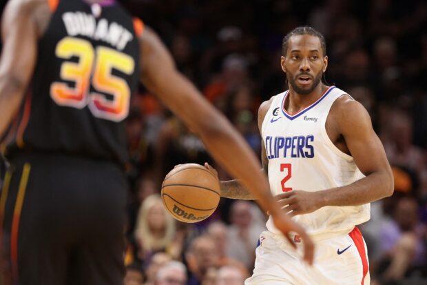 Kawhi Leonard Clippers Suns NBA