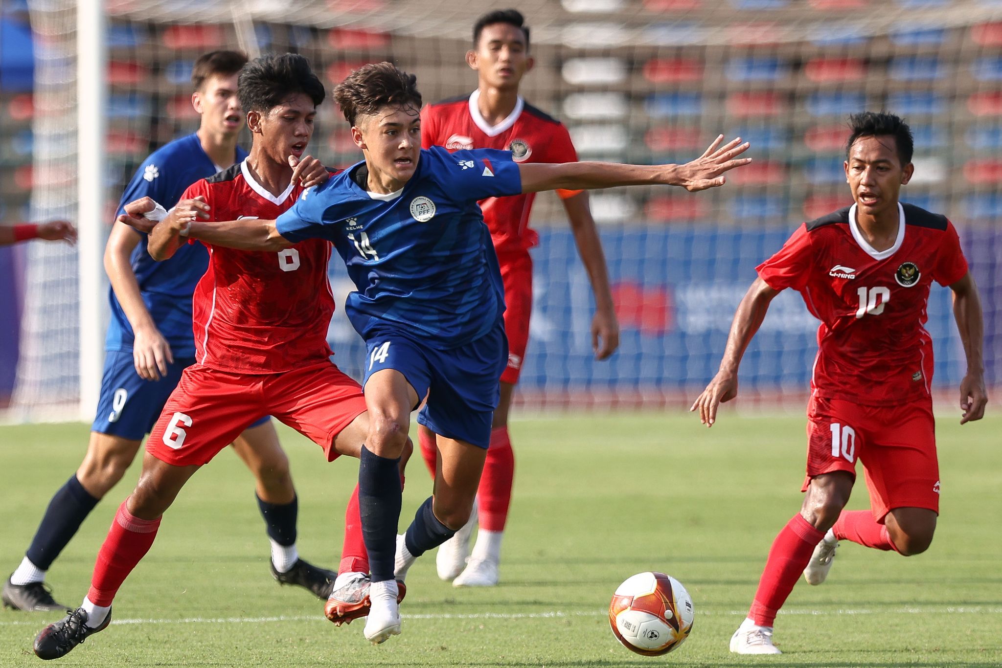 Azkals muda kalah dari Indonesia 3-0 di pembuka SEA Games 2023