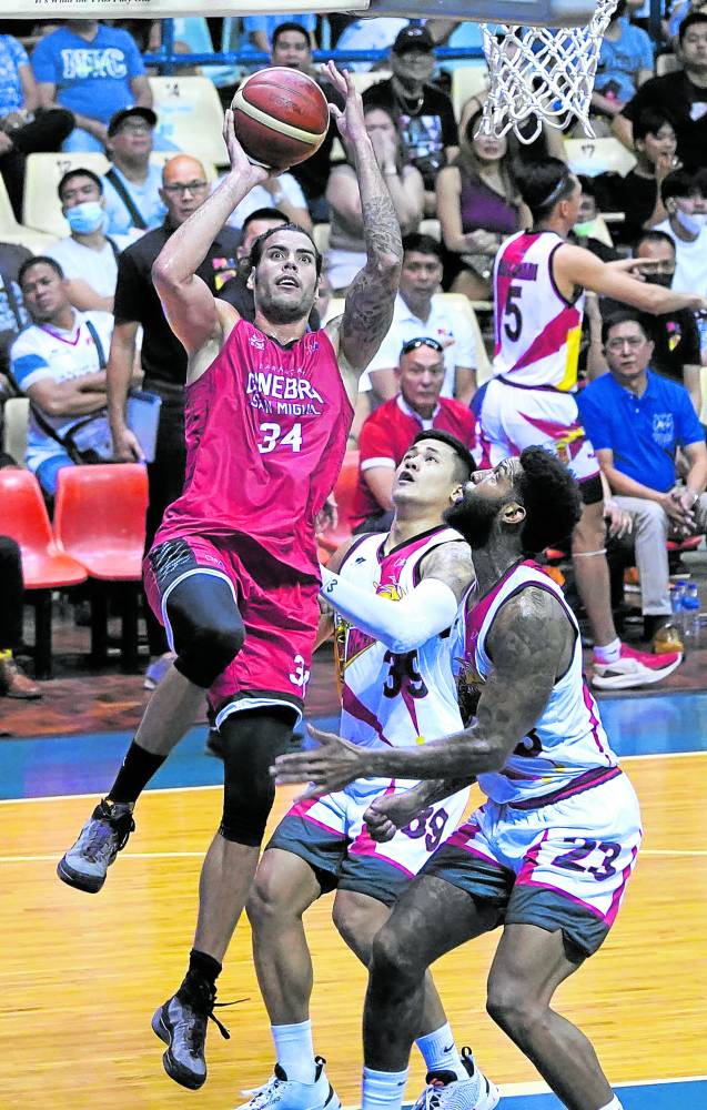 Christian Standhardinger has picked up his offense in the Governors’ Cup. 