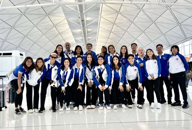 La selección femenina de Filipinas viaja a Japón para entrenarse de cara a los Juegos del Sudeste Asiático.  –FOTO CONTRIBUIDA