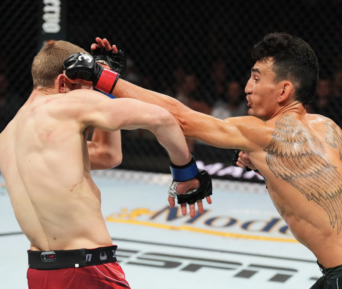 Max Holloway Beats Arnold Allen At UFC Fight Night | Inquirer Sports