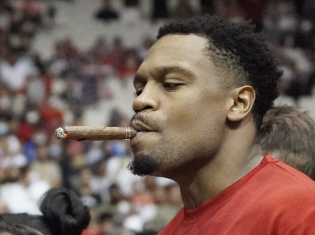 Justin Brownlee is ready for the Finals. —PHOTOS BY AUGUST DELA CRUZ