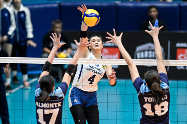 National University star Bella Belen (No. 4) showed her most valuable playing form and said the defending champions need similar performances in their remaining matches. 