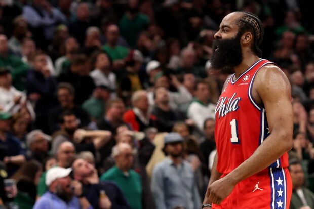 Nba James Harden Scores 45 As 76ers Shock Celtics In Game 1 Inquirer Sports