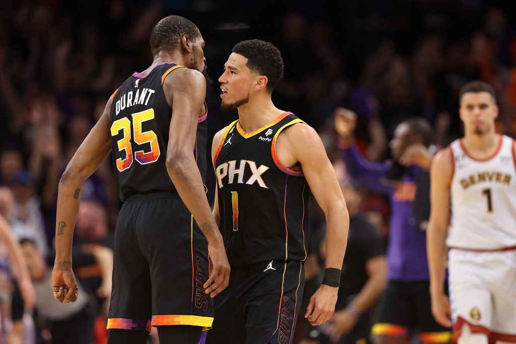 NBA Devin Booker, Kevin Durant help Suns avoid 30 hole vs Nuggets